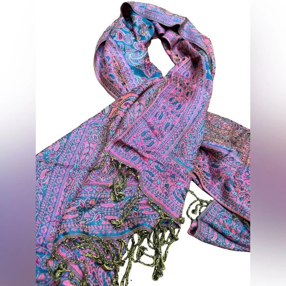 100% Cashmere Scarf | Made in Jerusalem | Boho‎ Style